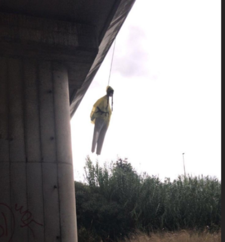 Fantoche de Greta Thunberg em foto divulgada pela prefeita de Roma, Virginia Raggi Fantoche de Greta Thunberg em foto divulgada pela prefeita de Roma, Virginia Raggi