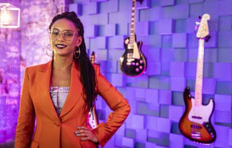 Taís Araújo apresenta o programa dominical 'PopStar'. Taís Araújo apresenta o programa dominical 'PopStar'.