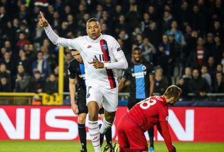 Mbappé marcou três gols na vitória do PSG nesta terça-feira (Divulgação) Mbappé marcou três gols na vitória do PSG nesta terça-feira (Divulgação)