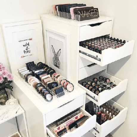 41. Gaveteiro organizador de mesa – Por: Pinterest 41. Gaveteiro organizador de mesa – Por: Pinterest