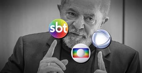 Lula não parece disposto a suavizar as críticas contra SBT, Globo e Record