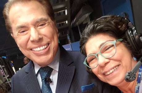 Silvio Santos ao lado de Dory Abravanel. Silvio Santos ao lado de Dory Abravanel.