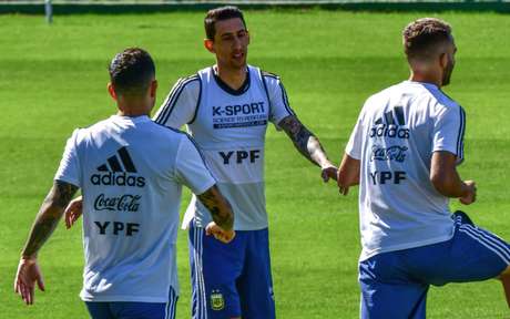 Argentina ainda tem dúvidas na escalação (Foto: Luis Acosta/Argentina)