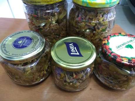 Berinjela aperitivo à italiana