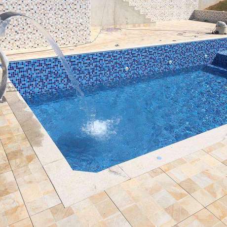 1. Escolher a pedra para piscina é uma tarefa importante. Foto: Dicas Decor