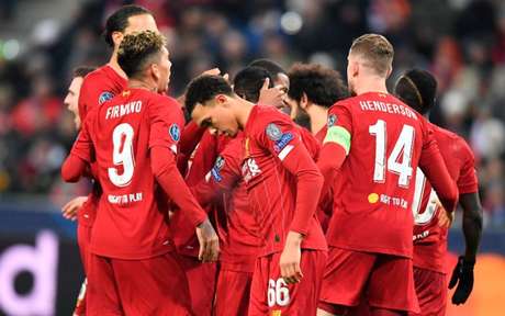 Reds venceram o Salzburg na Áustria (Foto: JOE KLAMAR / AFP) Reds venceram o Salzburg na Áustria (Foto: JOE KLAMAR / AFP)
