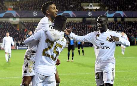 Rodrygo e Vinicius foram os destaques da partida (Foto: JOHN THYS / AFP) Rodrygo e Vinicius foram os destaques da partida (Foto: JOHN THYS / AFP)
