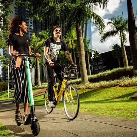 Grin Prime isentará os usuários das taxas de desbloqueio dos patinetes da Grin e também das bicicletas da Yellow Grin Prime isentará os usuários das taxas de desbloqueio dos patinetes da Grin e também das bicicletas da Yellow
