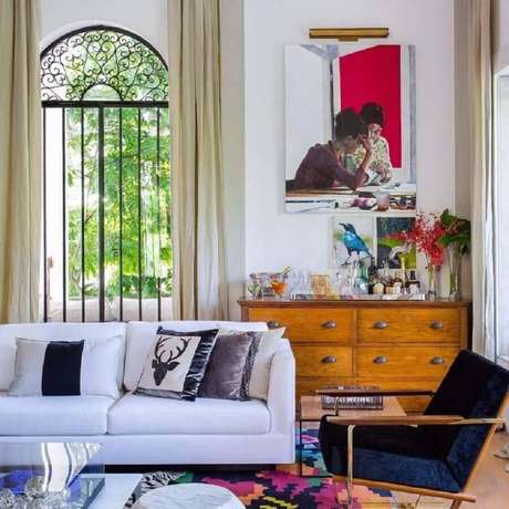 6. Invista no mix de estilos para decorar a sua casa com as tendências 2020 – Foto: Pinterest 6. Invista no mix de estilos para decorar a sua casa com as tendências 2020 – Foto: Pinterest