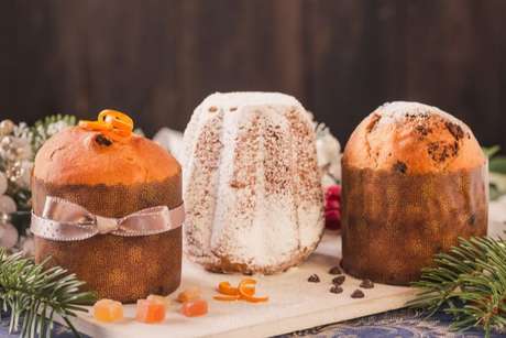 Panetone e pandoro são sobremesas típicas do Natal italiano