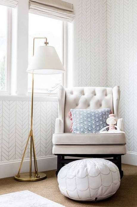 1. A cor branca pode trazer muitas vantagens para a decoração do seu ambiente – Foto: Pinterest 1. A cor branca pode trazer muitas vantagens para a decoração do seu ambiente – Foto: Pinterest