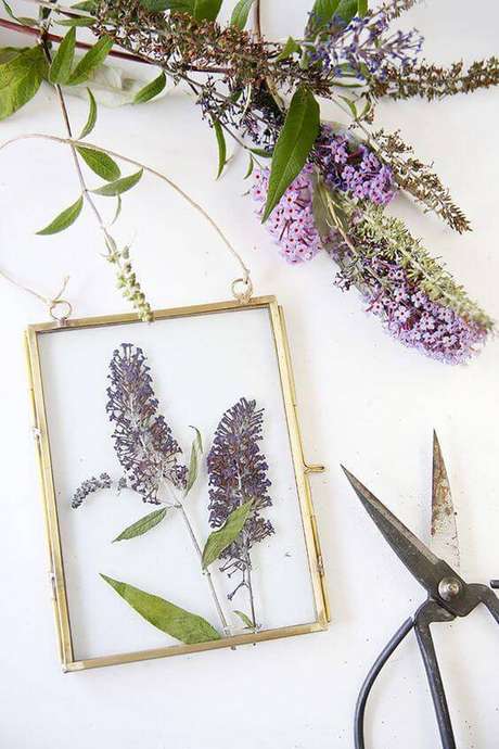 6. É possível fazer flores secas em casa. Foto: Dani Noce 6. É possível fazer flores secas em casa. Foto: Dani Noce