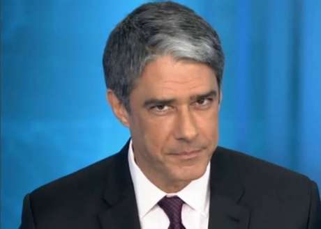 O jornalista William Bonner, apresentador do 'Jornal Nacional', da TV Globo.