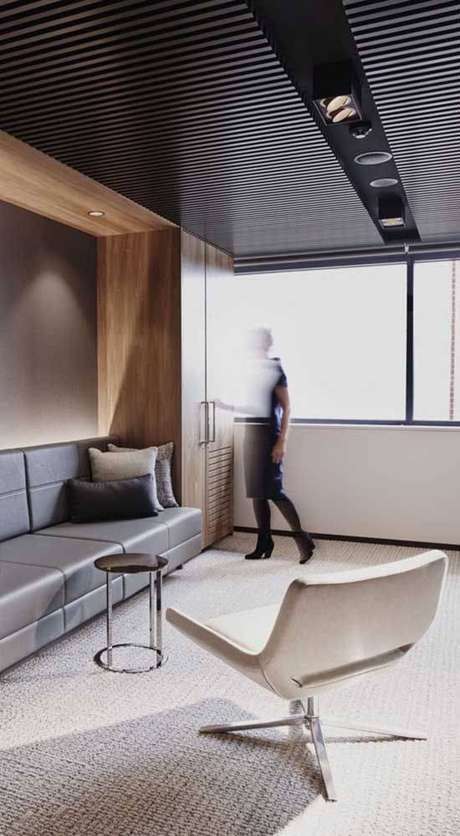 20. A poltrona giratória é vantajosa em muitos sentidos. Foto: Decor Fácil 20. A poltrona giratória é vantajosa em muitos sentidos. Foto: Decor Fácil