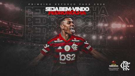 Pedro Rocha chega ao Flamengo por empréstimo até o final da temporada (Foto: Reprodução/Twitter)