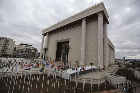 Templo de Salomão, em São Paulo, é uma das principais igrejas do país 31/07/2014 REUTERS/Nacho Doce