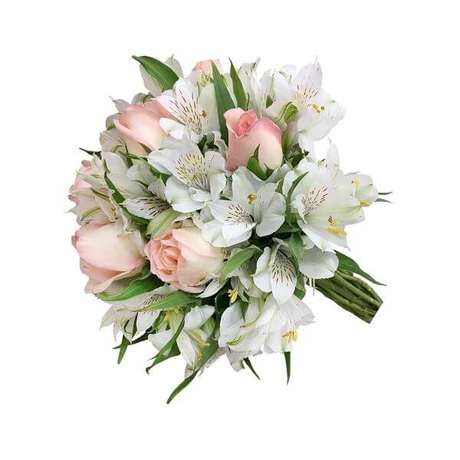48. Buquê de astromélias rosa e branco – Foto: Taquarili Flores 48. Buquê de astromélias rosa e branco – Foto: Taquarili Flores