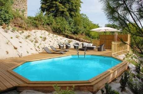 5. Modelo de piscina de fibra de vidro – Foto: Habitissimo.com 5. Modelo de piscina de fibra de vidro – Foto: Habitissimo.com