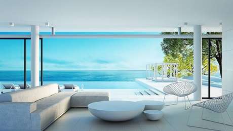 7. A piscina com borda infinita está super em alta – Foto: Habitissimo.com 7. A piscina com borda infinita está super em alta – Foto: Habitissimo.com