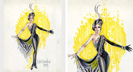 Croquis de Bob Mackie (Foto: Reprodução/Instagram)