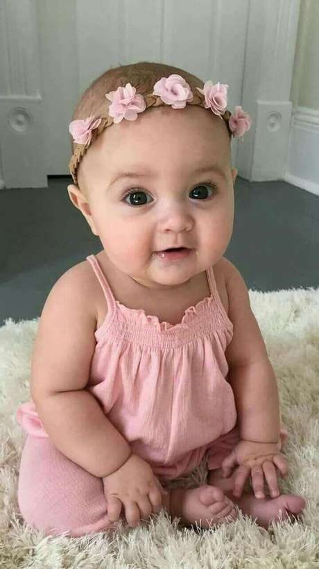 19. Acessórios para bebê com flor de feltro – Via: Pinterest 19. Acessórios para bebê com flor de feltro – Via: Pinterest