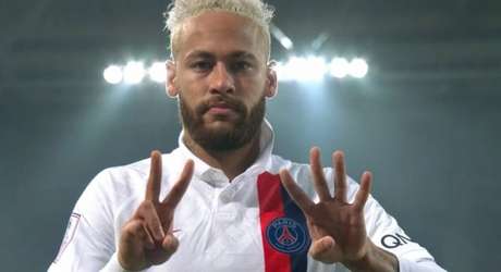 Neymar fez uma linda homenagem ao ex-atleta Kobe Bryant (Foto: Reprodução/DAZN) Neymar fez uma linda homenagem ao ex-atleta Kobe Bryant (Foto: Reprodução/DAZN)