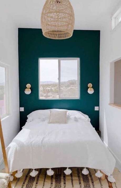 44. É importante saber escolher as cores para fazer a decoração de modelos de quarto pequeno – Foto: Etsy 44. É importante saber escolher as cores para fazer a decoração de modelos de quarto pequeno – Foto: Etsy