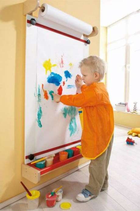 36. Brinquedoteca com tintas coloridas – Via: Casare 36. Brinquedoteca com tintas coloridas – Via: Casare