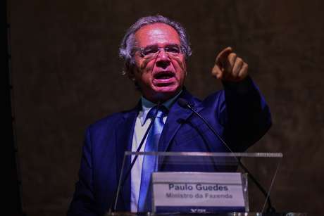 Paulo Guedes, ministro da Economia. Paulo Guedes, ministro da Economia.