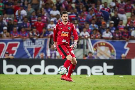 Cleiton fez 43 jogos com a camisa do Galo e levou 40 gols- (Foto: Bruno Cantini / Atlético) Cleiton fez 43 jogos com a camisa do Galo e levou 40 gols- (Foto: Bruno Cantini / Atlético)
