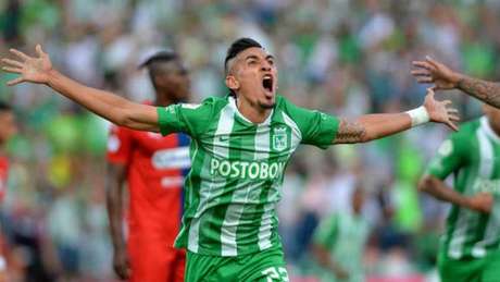 Daniel Muñoz é desejado pelo Palmeiras, mas o Atlético deseja mantê-lo (Foto: Divulgação/Atl. Nacional) Daniel Muñoz é desejado pelo Palmeiras, mas o Atlético deseja mantê-lo (Foto: Divulgação/Atl. Nacional)