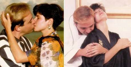O ensaio fotográfico de Gugu e Rose para a matéria na Caras, há 25 anos, teve beijo na boca e pose sensual O ensaio fotográfico de Gugu e Rose para a matéria na Caras, há 25 anos, teve beijo na boca e pose sensual