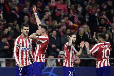 Atlético venceu o jogo de ida, em Madrid (Foto: JAVIER SORIANO / AFP) Atlético venceu o jogo de ida, em Madrid (Foto: JAVIER SORIANO / AFP)