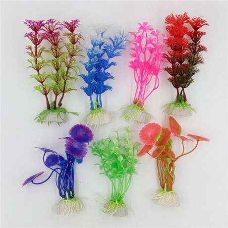 32. Modelos de plantas artificiais para aquário. Fonte: Pinterest 32. Modelos de plantas artificiais para aquário. Fonte: Pinterest