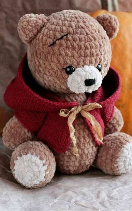 8. Ursos de amigurumi são os modelos mais populares. Foto: Info Portal 8. Ursos de amigurumi são os modelos mais populares. Foto: Info Portal