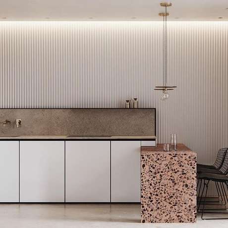 23. Bancada de cozinha de granilite – Via: Bogdan Bulgavok 23. Bancada de cozinha de granilite – Via: Bogdan Bulgavok