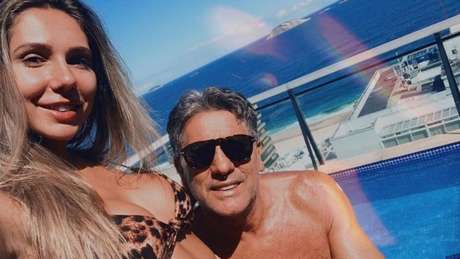Carol Portaluppi aproveita quarentena ao lado do pai - Reprodução/Instagram Carol Portaluppi aproveita quarentena ao lado do pai - Reprodução/Instagram