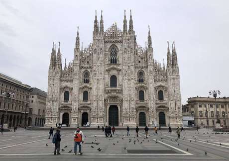 Cidade de Milão é a província da Lombardia que teve o maior número de casos da doença Cidade de Milão é a província da Lombardia que teve o maior número de casos da doença