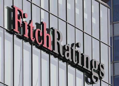 Logo da agência de classificação de riscos Fitch em seus escritórios em Londres 
03/03/2016
REUTERS/Reinhard Krause