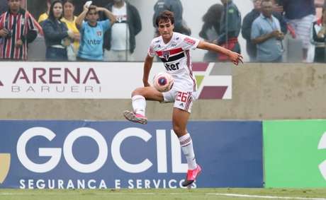Igor Gomes tem 44 jogos e cinco gols pelo São Paulo (Foto: Rubens Chiri/saopaulofc.net) Igor Gomes tem 44 jogos e cinco gols pelo São Paulo (Foto: Rubens Chiri/saopaulofc.net)