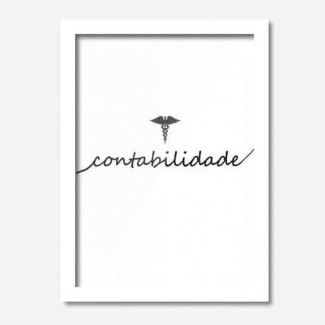 49. Modelo de quadro para escritório de contabilidade. Fonte: Pinterest 49. Modelo de quadro para escritório de contabilidade. Fonte: Pinterest