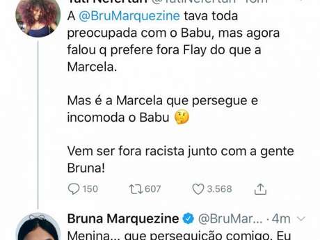 Bruna Marquezine se defende ao ser chamada de 'racista' Bruna Marquezine se defende ao ser chamada de 'racista'