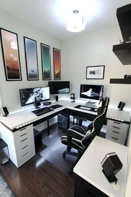 41. Mais um quarto gamer com tema Star Wars 41. Mais um quarto gamer com tema Star Wars