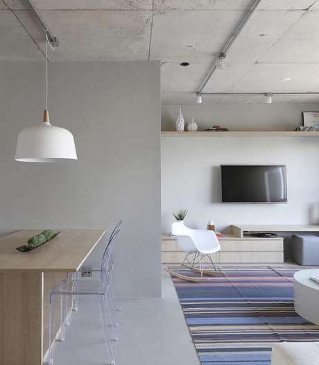 4. Escolha um modelo de tapete que se harmonize a decoração do ambiente onde ele será usado – Foto: Pinterest
