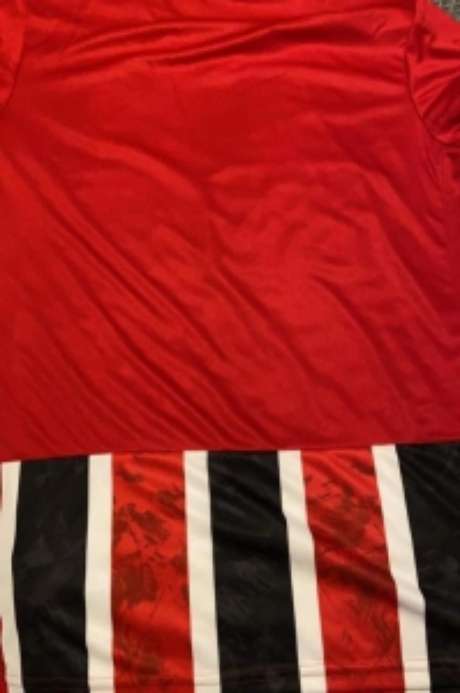 Parte de trás da nova camisa do Tricolor (Foto:Divulgação) Parte de trás da nova camisa do Tricolor (Foto:Divulgação)
