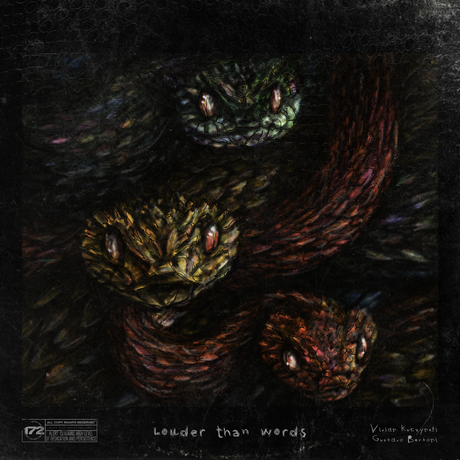 Single "Louder Than Words" é parceria de Gustavo Bertoni com artista paranaense Vivian Kuczynski. Single "Louder Than Words" é parceria de Gustavo Bertoni com artista paranaense Vivian Kuczynski.