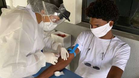 O Vasco comunicou que 16 jogadores estão coronavírus, enquanto outros três estão recuperados da doença (Foto: Divulgação/Fabiano Lunz)