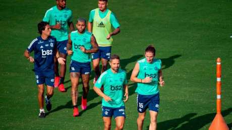 Flamengo retornou às atividades no Ninho na última semana (Foto: Alexandre Vidal/Flamengo)