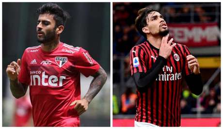 Troca envolvendo Liziero e Paquetá pode ocorrer em breve (Foto: Rubens Chiri / saopaulofc.net; Miguel Medina / AFP) Troca envolvendo Liziero e Paquetá pode ocorrer em breve (Foto: Rubens Chiri / saopaulofc.net; Miguel Medina / AFP)