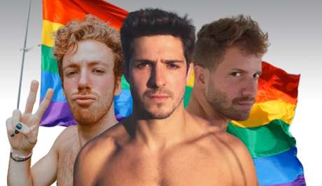 Jovens galãs se assumem gays no mês do orgulho LGBTQIA+